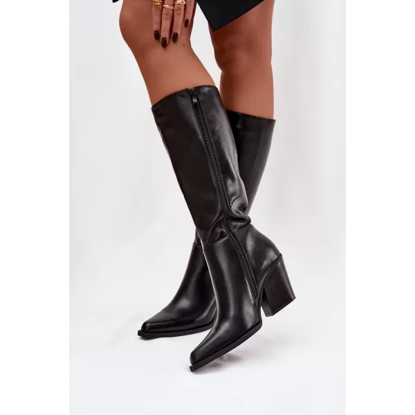  Dámské kozačky BOTO KATELLE 40586 BLACK 