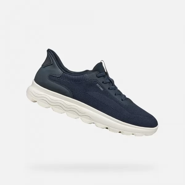  Pánské tenisky GEOX SPHERICA PLUS G002969 TMAVĚ MODRÁ 