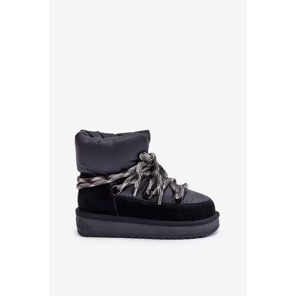  Dámské sněhule D.FRANKLIN DFSH375003 BLACK 