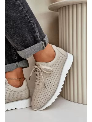 Dámské boty D&A LR51-629 BEIGE