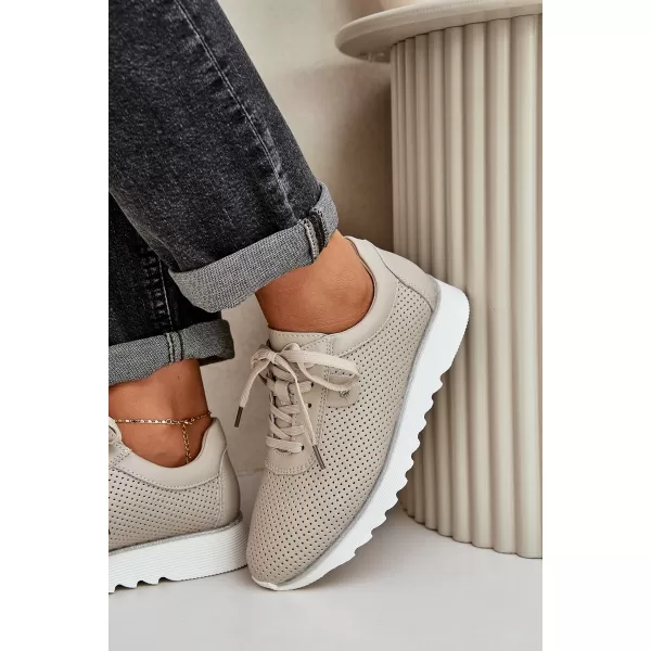 Dámské boty D&A LR51-629 BEIGE 