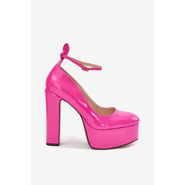  Dámské lodičky na podpatku BOTO NIANKA 37819 FUCHSIA 