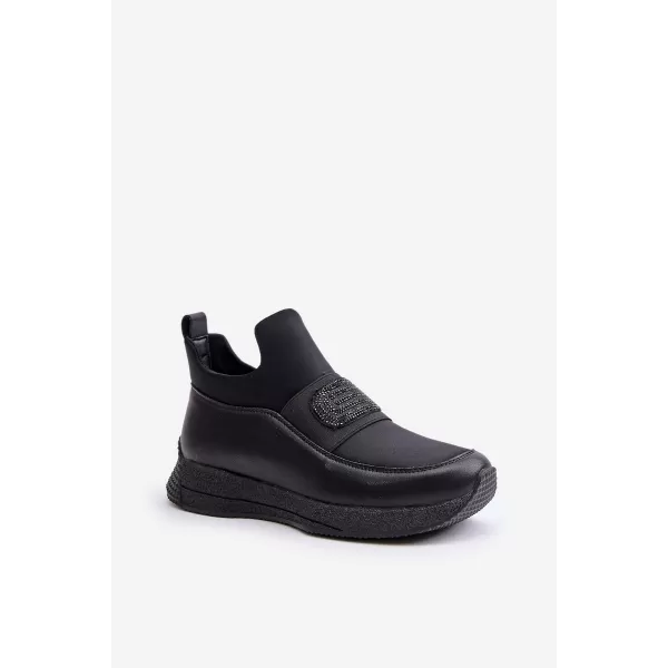  Dámské boty na platformě ARTIKER 55C0035 BLACK 