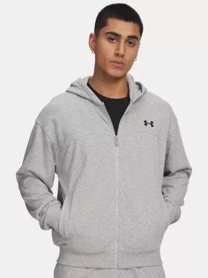 Pánská mikina UNDER ARMOUR RIVAL LW FZ 6009346-011 ŠEDÁ