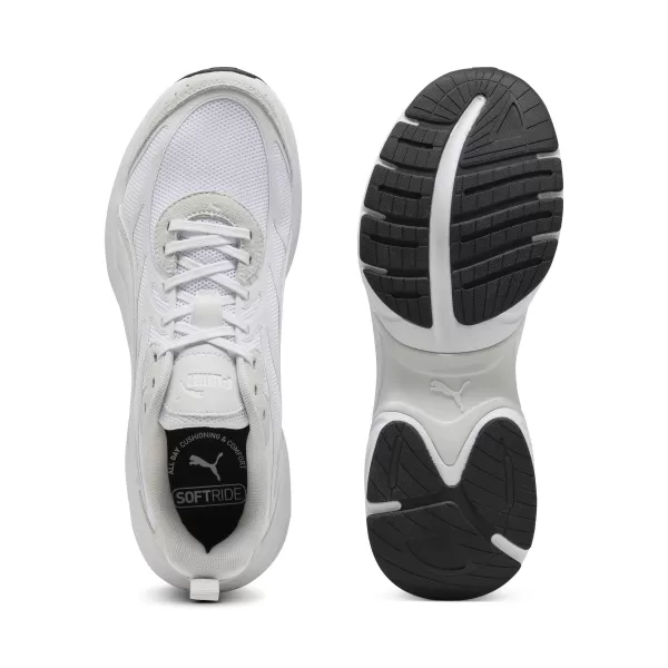  Boty PUMA SOFTRIDE ESCALATE 313168_02 WHITE/FEATHER GRAY/BLACK 