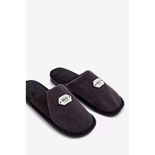  Pánské pantofle BOTO PRESINE 40744 BLACK 