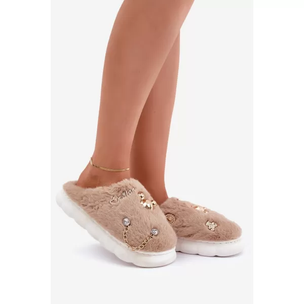 Dámské pantofle BOTO IVELFEDI 35012 KHAKI 