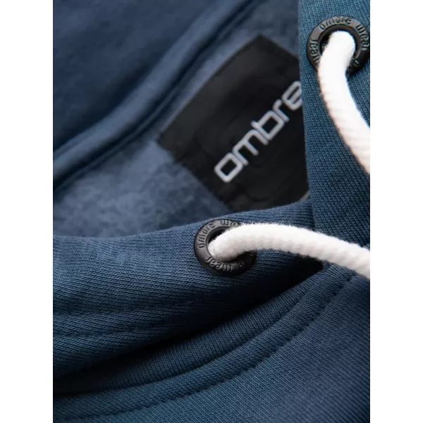  Pánská mikina OMBRE B1714 NAVY BLUE 