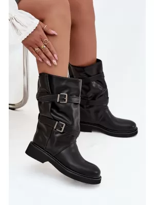 Dámské kozačky BOTO HALVESSA 39588 BLACK