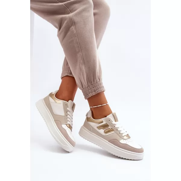  Dámské tenisky BOTO REGINES 30370 WHITE/GOLD 