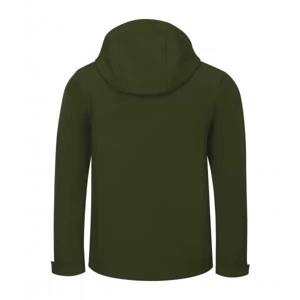  Pánská softshellová bunda ALTISPORT NoPrint NP/ALM845 MILITARY 