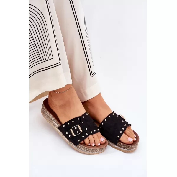  Dámské pantofle BOTO NUSITHIA 36433 BLACK 