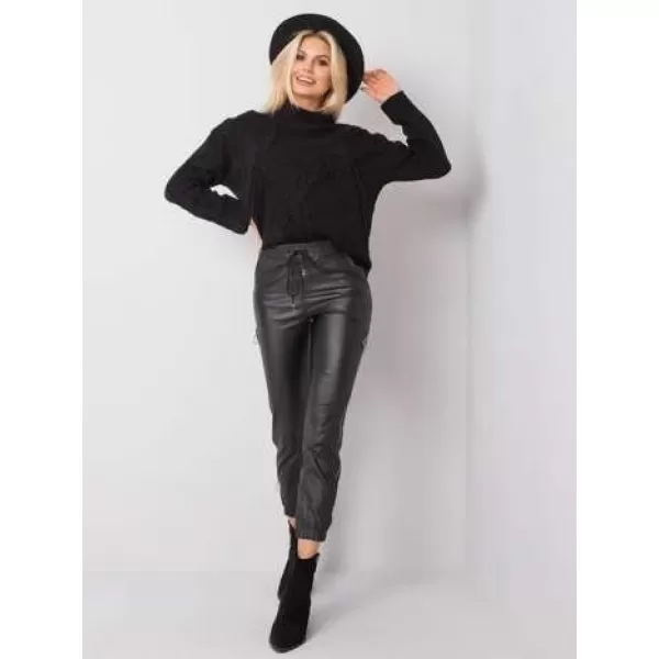  Dámské kalhoty ITALY MODA DHJ-SP-3730.11 NOIRE 