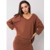 Dámská mikina RUE PARIS RV-BL-5676.09 BROWN
