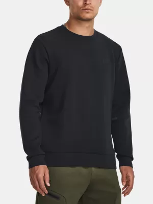 Pánská mikina UNDER ARMOUR UA UNSTOPPABLE FLC CREW 1381688-001 ČERNÁ