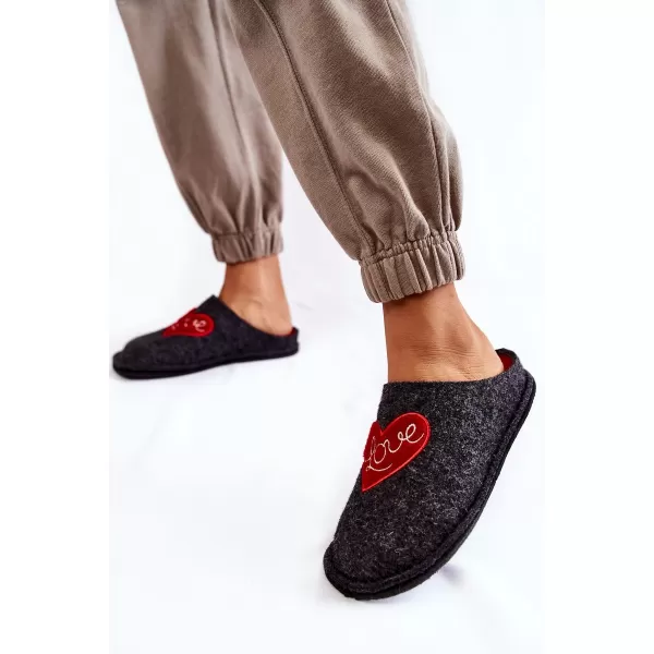  Dámské pantofle BIG STAR KK276019 BALCK/RED 