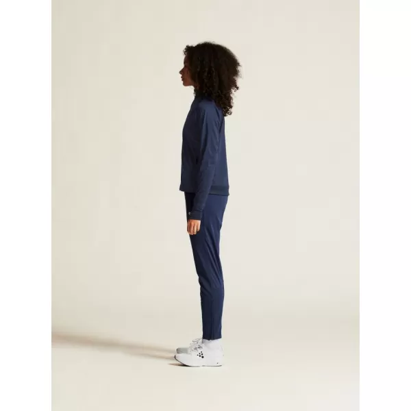  Dámská tréninková bunda CRAFT TW Evolve 2.0 Full Zip Jacket W NÁMOŘNÍ MODRÁ 
