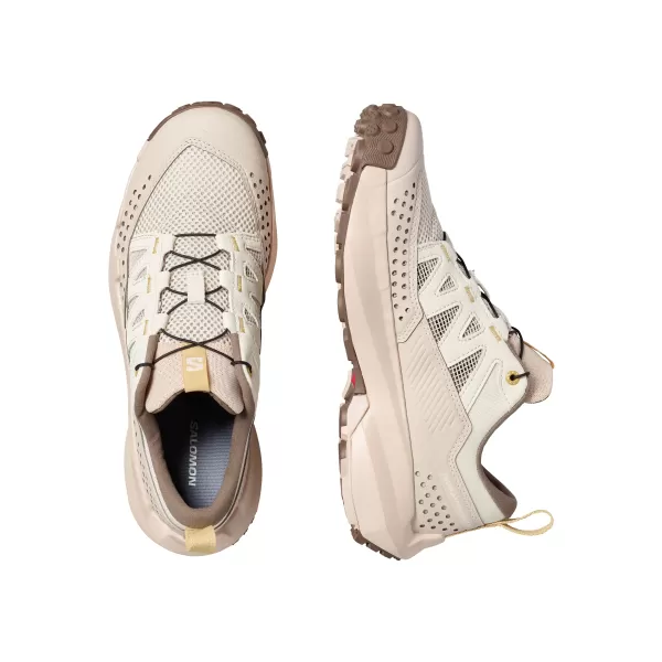  Dámské boty SALOMON TERRAMPHIBIAN W L49145300 VANILLA ICE/TAPIOCA/SHADOW GREEN 
