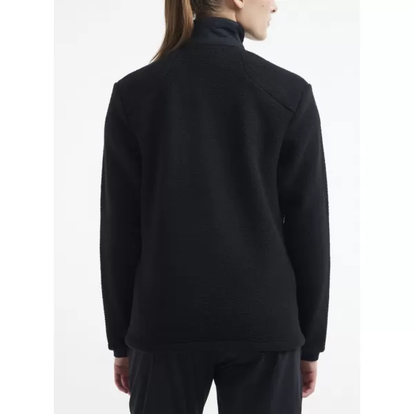  Dámská fleecová mikina Sherpa CRAFT Corp. ADV Pile Fleece Jacket W ČERNÁ 