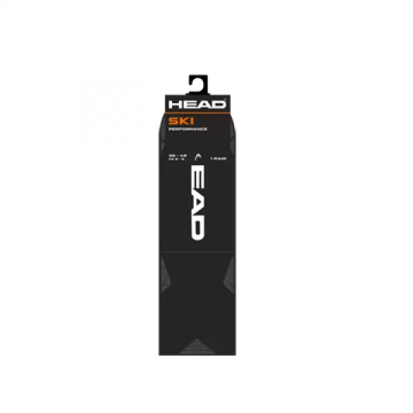  Ponožky HEAD SKI PERFORMANCE KNEEHIGH 1P BLACK/DARK GREY 