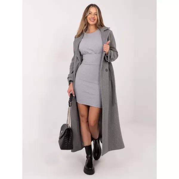  Dámské šaty RUE PARIS RV-SK-6079.65 GRAY 