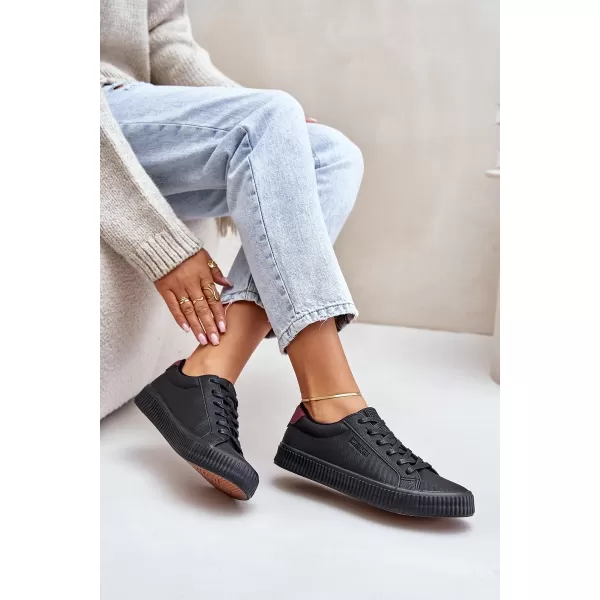  Dámské tenisky BIG STAR OO274A462 BLACK 