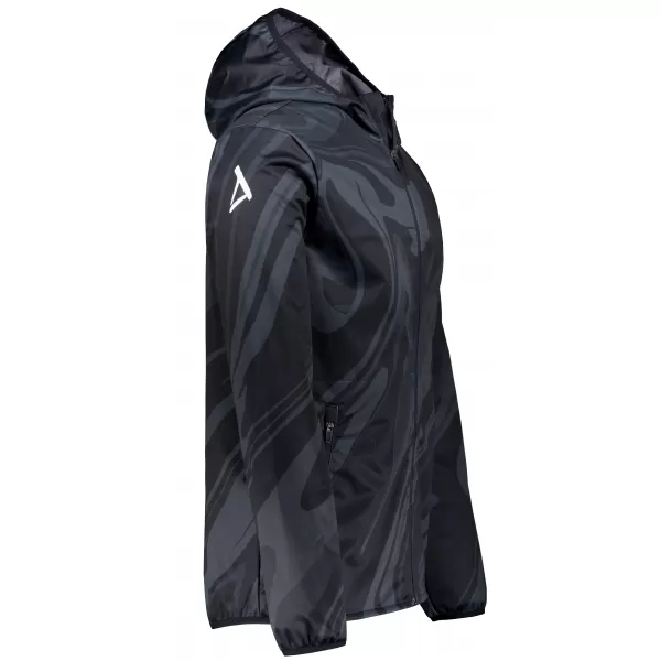  Pánská softshellová bunda premium ALTISPORT VOJ/ALM072JACK01 ČERNÁ 