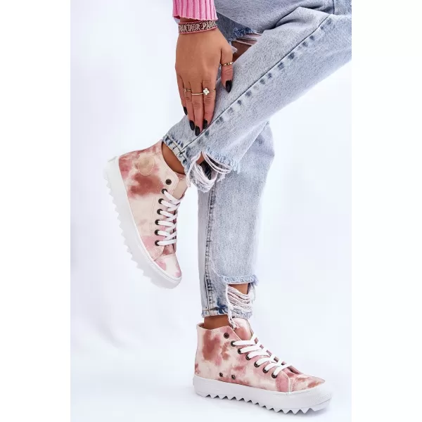  Dámské tenisky BIG STAR LL274048 BEIGE/NUDE 