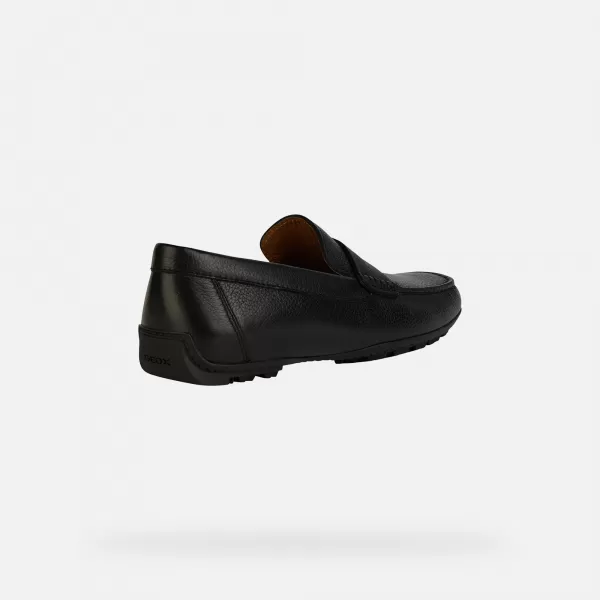  Pánské mokasíny GEOX KOSMOPOLIS + GRIP G002600 ČERNÁ 