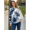 Dámská mikina na zip premium ALTISPORT VOJ/ALW127MI02 ČERNOBÍLÁ