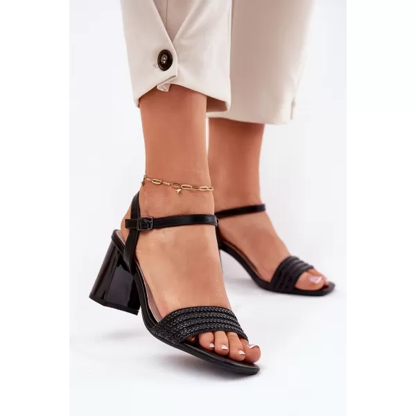  Dámské sandály VINCEZA 62228 BLACK 
