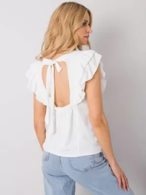 Dámská halenka OCH BELLA TW-BZ-BI-BF002.88 WHITE