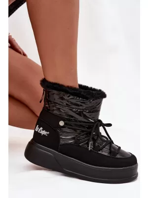 Dámské zimní boty LEE COOPER LCJ-25-3-3814 BLACK