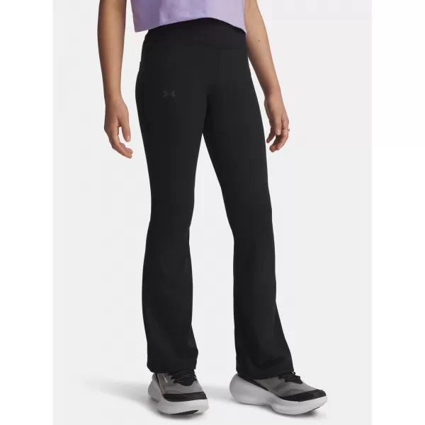  Dívčí sportovní kalhoty UNDER ARMOUR MOTION FLARE PANT 1379988-001 ČERNÁ 