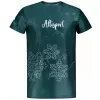 Pánské vánoční triko premium ALTISPORT VOJ/ALMVN8TR06 ZELENÁ