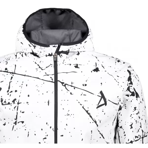  Pánská softshellová bunda premium ALTISPORT VOJ/ALM034JACK01 BÍLÁ 