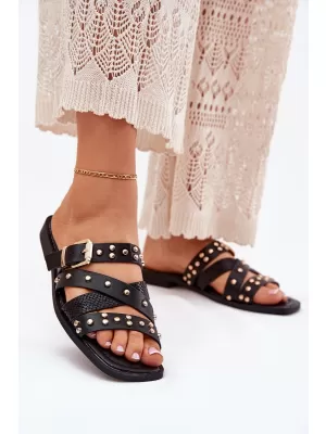 Dámské pantofle BOTO MANITTE 37865 BLACK