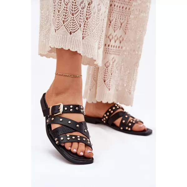  Dámské pantofle BOTO MANITTE 37865 BLACK 
