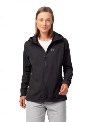 Dámská bunda HANNAH AIRY HOODY ANTHRACITE/ANTHRACITE