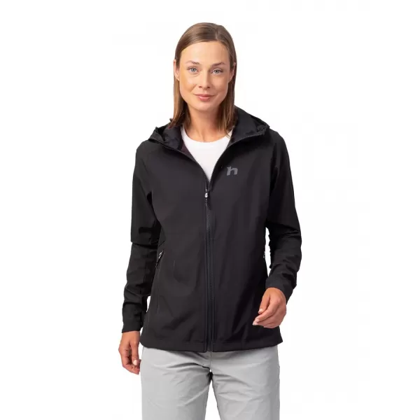  Dámská bunda HANNAH AIRY HOODY ANTHRACITE/ANTHRACITE 