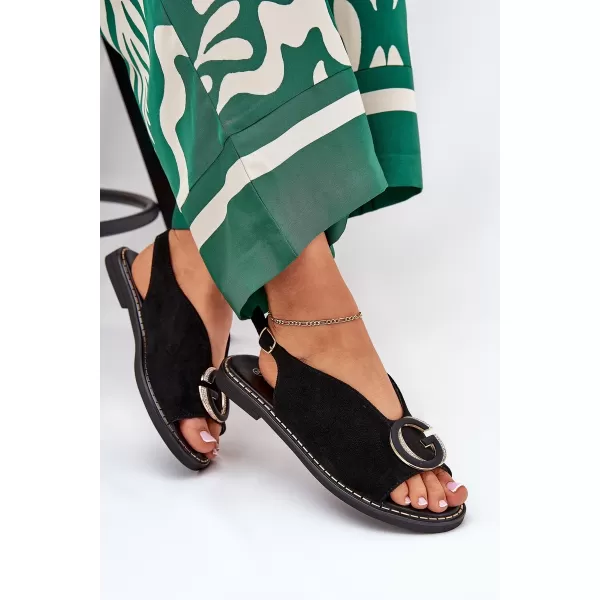  Dámské sandály BOTO KV27-053 35820 BLACK 