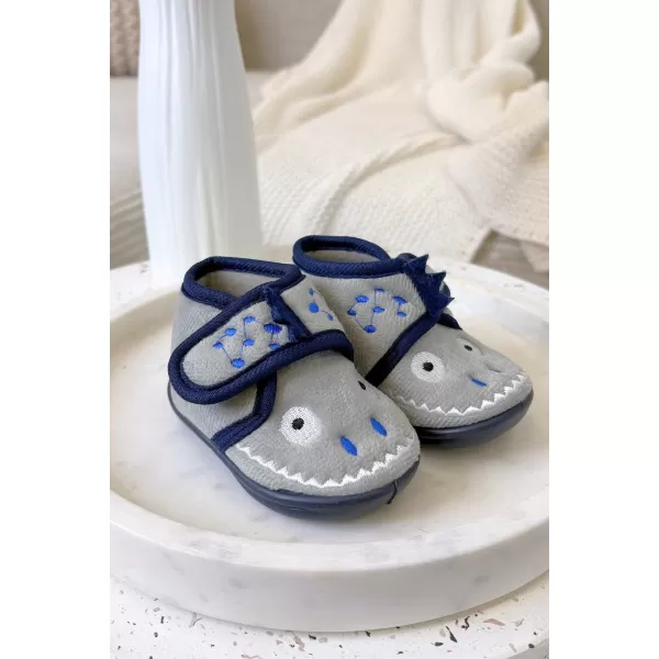  Dětské pantofle BOTO JESELLE 40789 GREY 