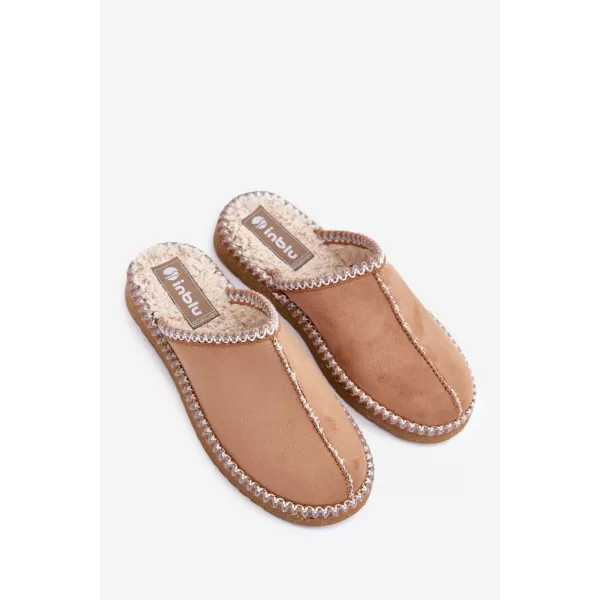  Dámské pantofle INBLU FX000021 CAMEL 