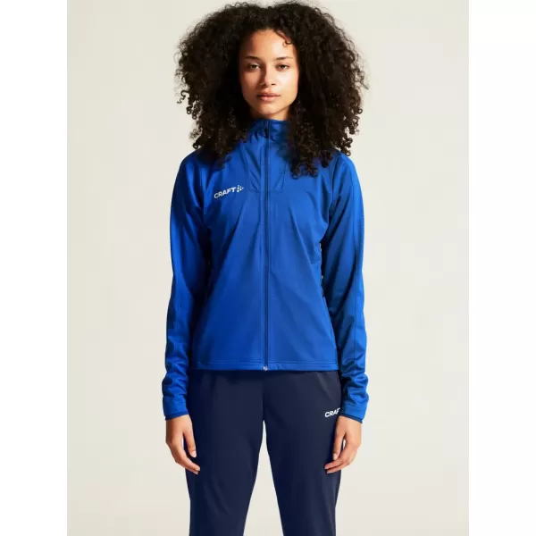  Dámská tréninková bunda CRAFT TW Evolve 2.0 Full Zip Jacket W KLUBOVÁ KOBALTOVÁ 
