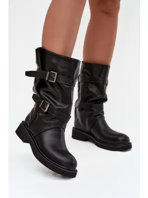 Dámské kozačky BOTO HALVESSA 39588 BLACK