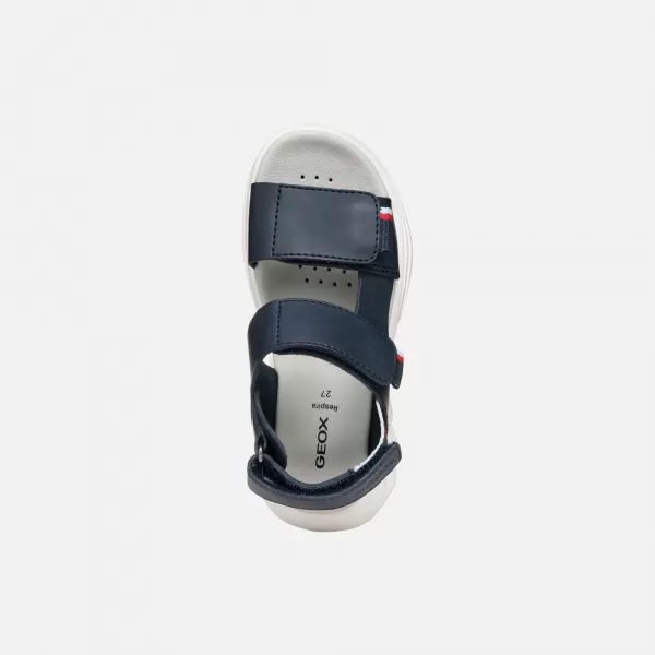  Chlapecké sandály GEOX SANDAL AIRADYUM J55F1B0009BC0735 TMAVĚ MODRÁ 