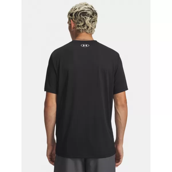  Pánské triko UNDER ARMOUR UA TECH SPORT SHORT SLEEVE 6009830-001 ČERNÁ 