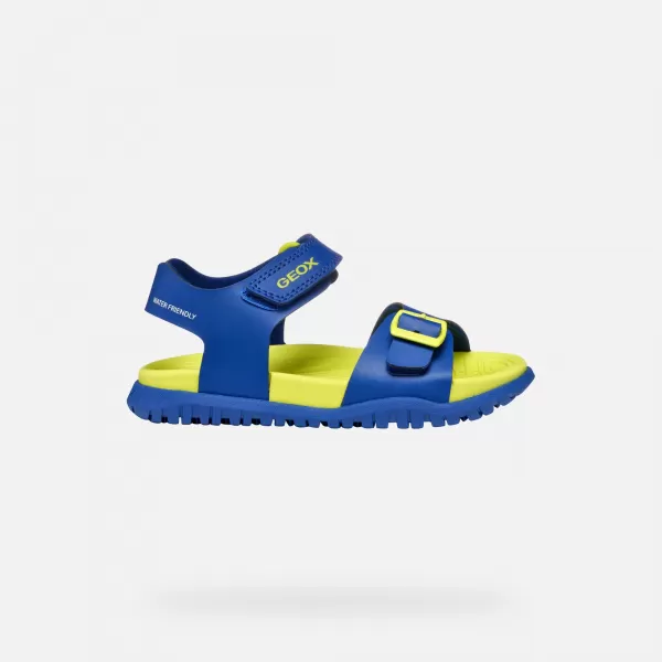  Chlapecké sandály GEOX GHITA J35HMA000BCCK42H MODRÁ 