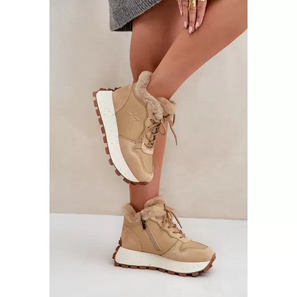  Dámské boty BIG STAR OO274A330 BEIGE 