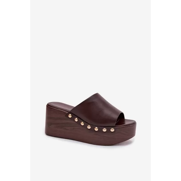  Dámské pantofle BOTO FARINELLE 41623 BROWN 